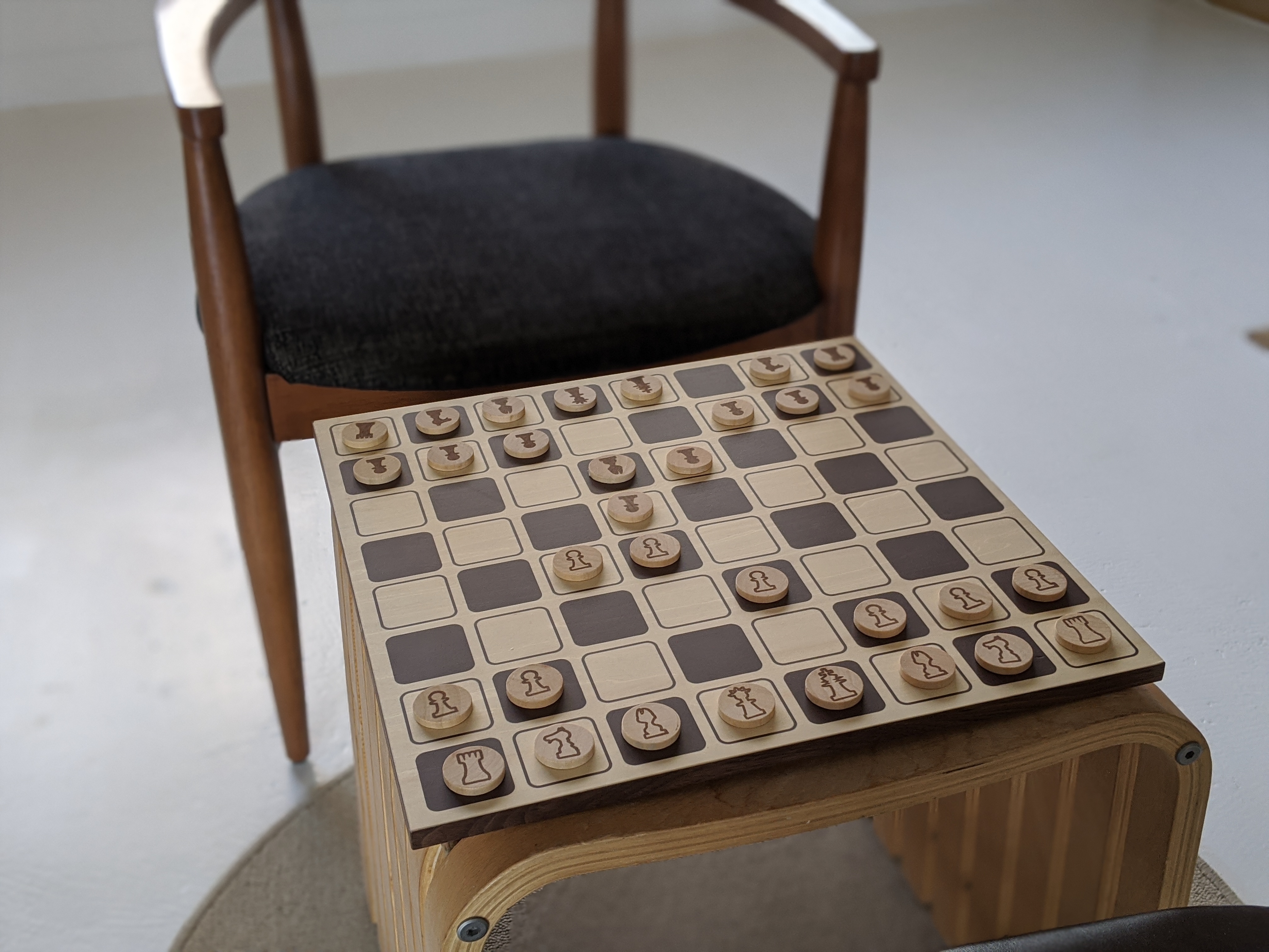 ChessCloset |チェスボードのみ単品（お菓子みたいなチェスセット） | チェスセット用品 | 通販 | 木製
